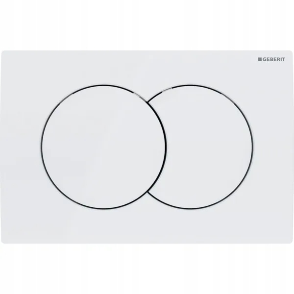 Splachovací tlačítko Geberit Delta 01 Bílé