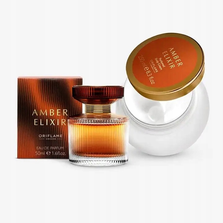 Oriflame Amber Elixir Damski Perfumowany Zestaw Prezentowy