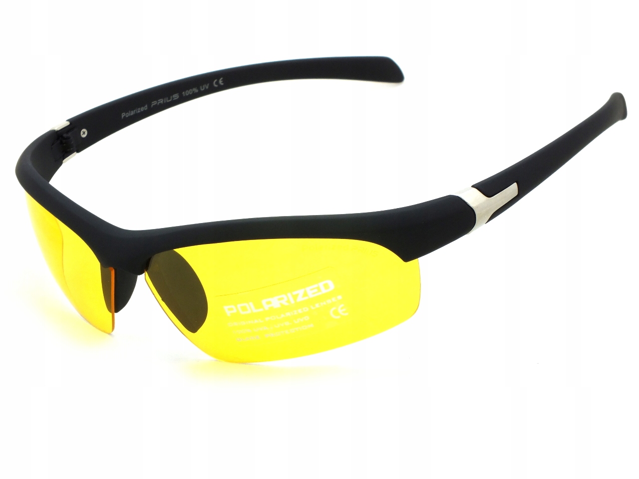 Okulary Rozjaśniające dla Kierowców Żółte z Polaryzacją