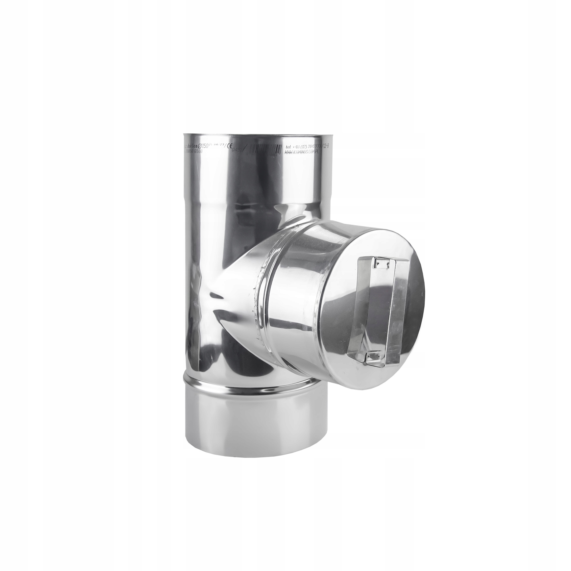 Ks trojhranná čistička s komínovým krytem kyselinovzdorná, průměr 150 mm, 1,0 mm