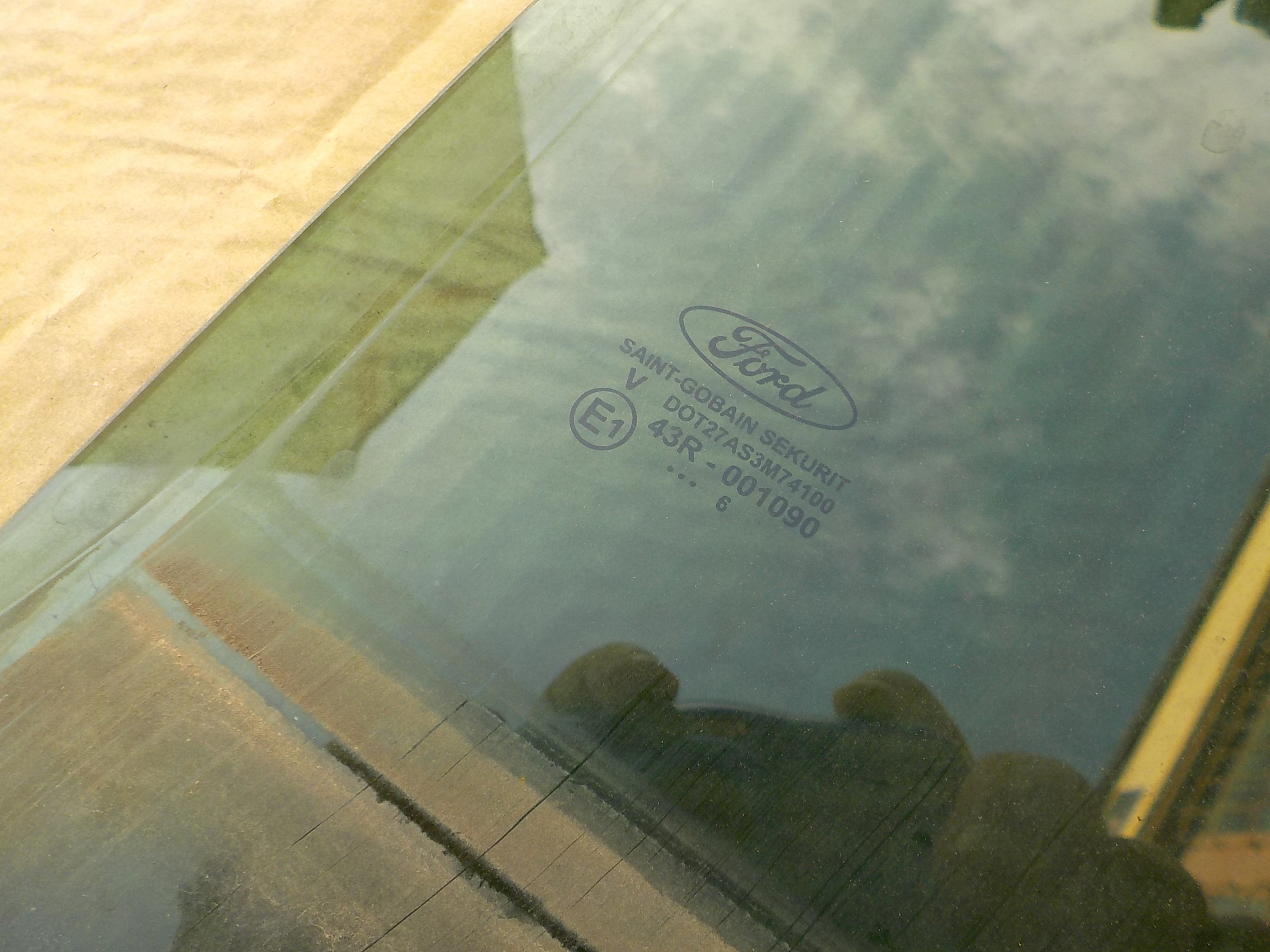 window left rear part ford s-max mk1 2006r