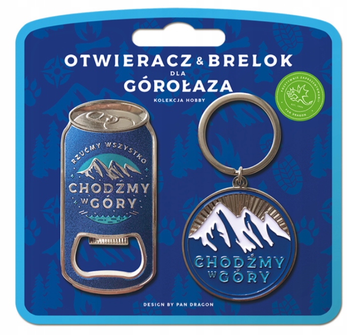 

Zestaw Brelok+otwieracz Góry Na Dzień Chłopaka
