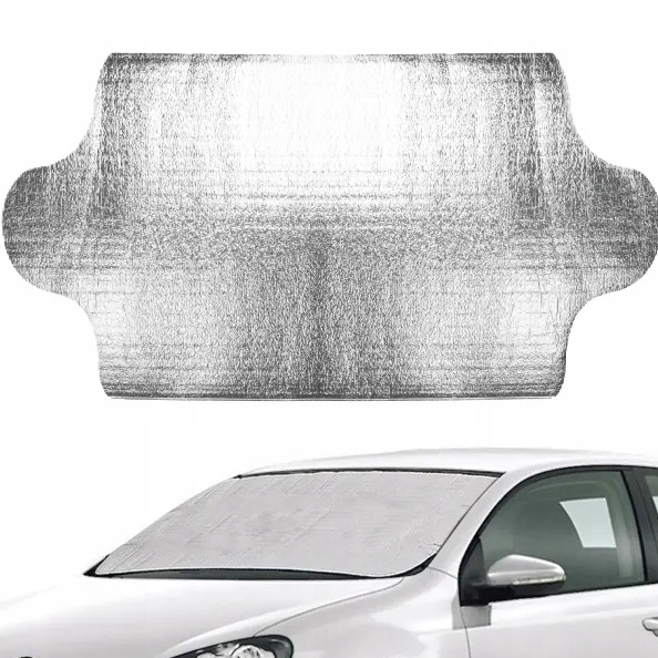 MATA OSŁONA PRZECIWSŁONECZNA NA PRZEDNIĄ SZYBĘ SAMOCHODU AUTA DUŻA UV