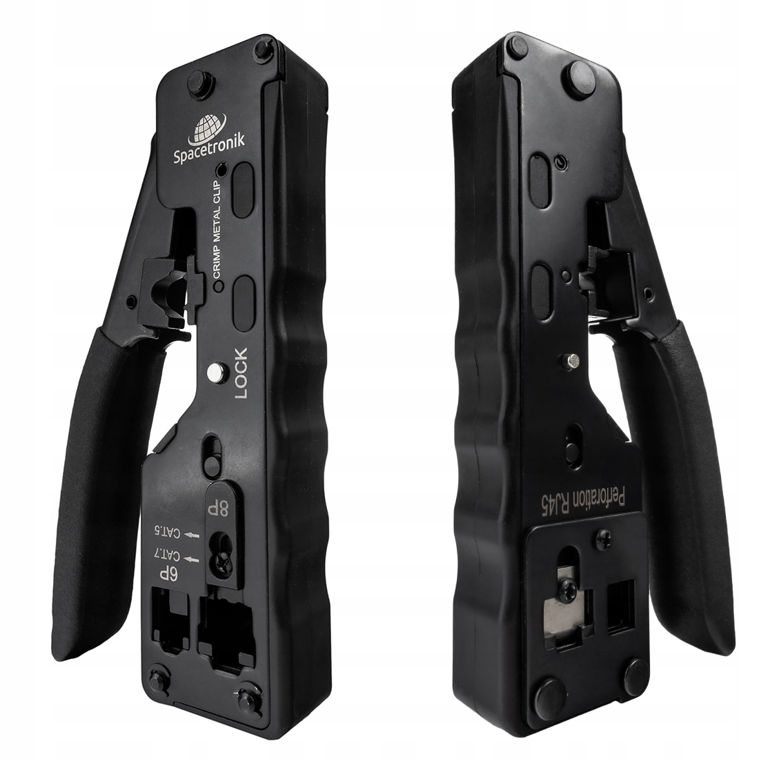 Zaciskarka Wtyków RJ 45 RJ45 RJ12 RJ11 4p 6p 8p Kod producenta PT-CT02
