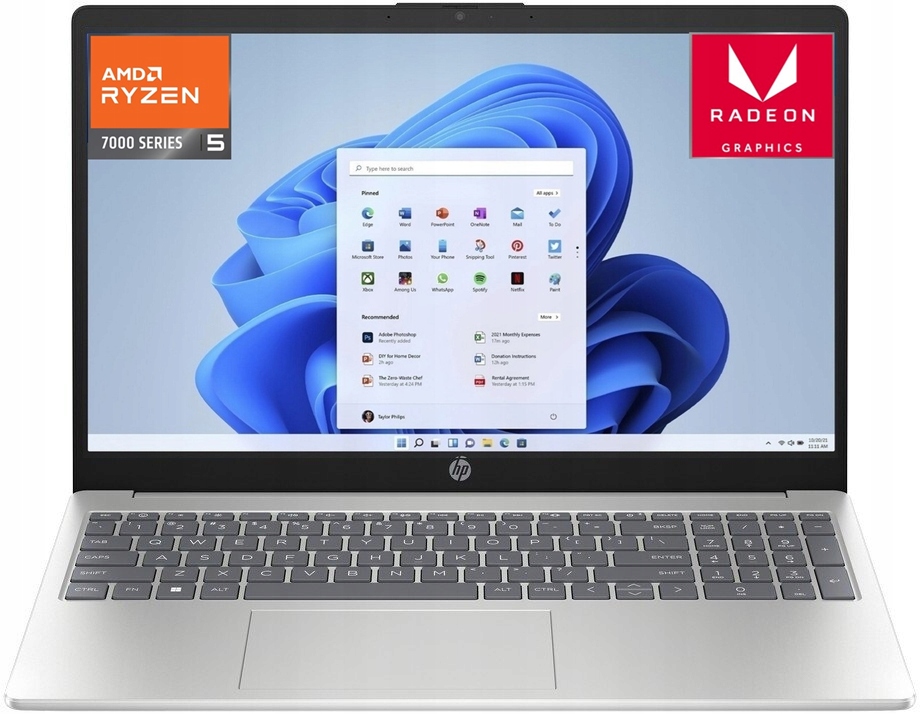 Laptop Hp 15-FC0146DX 15,6" Fhd Ryzen 5 7520U 8GB SSD256GB W11