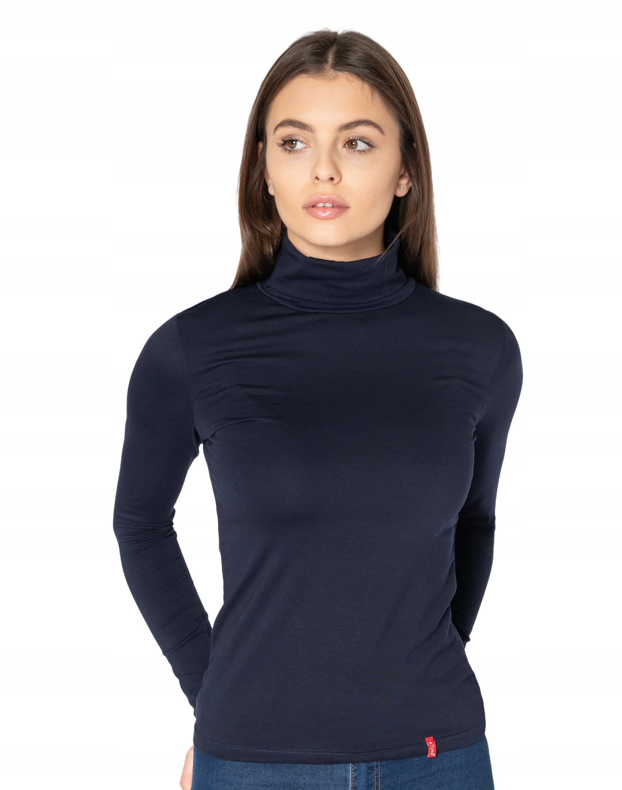 

Golf Damski Cienki Sweter Golfy 8112-11 r XL/XXL