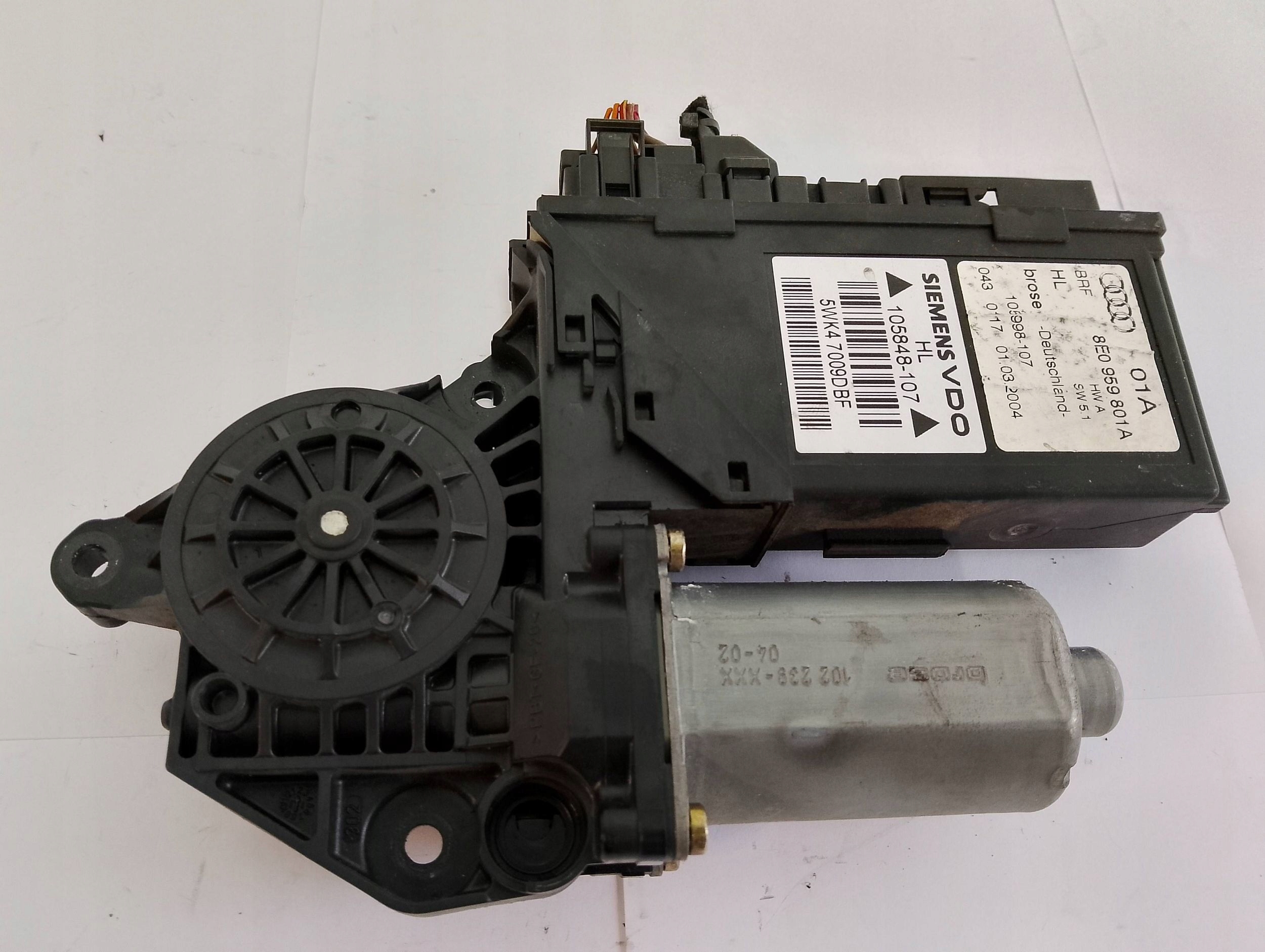 mini motor windows left rear part Volkswagen Audi 8E0959801A