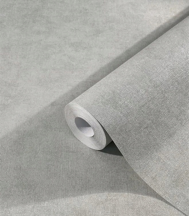 Stylová vinylová tapeta s přetíratelným efektem v odstínech šedé