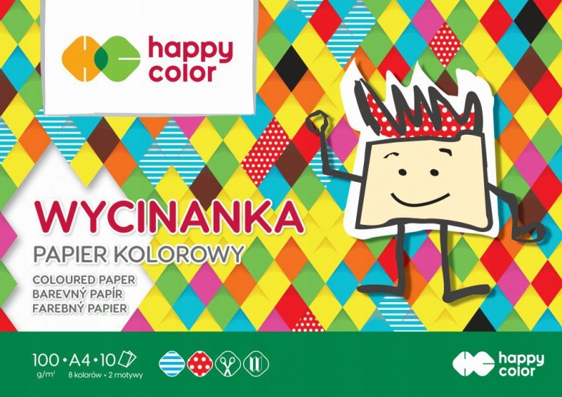 

Happy Color Wycinanka Blok Z Kartkami Ozdobnymi