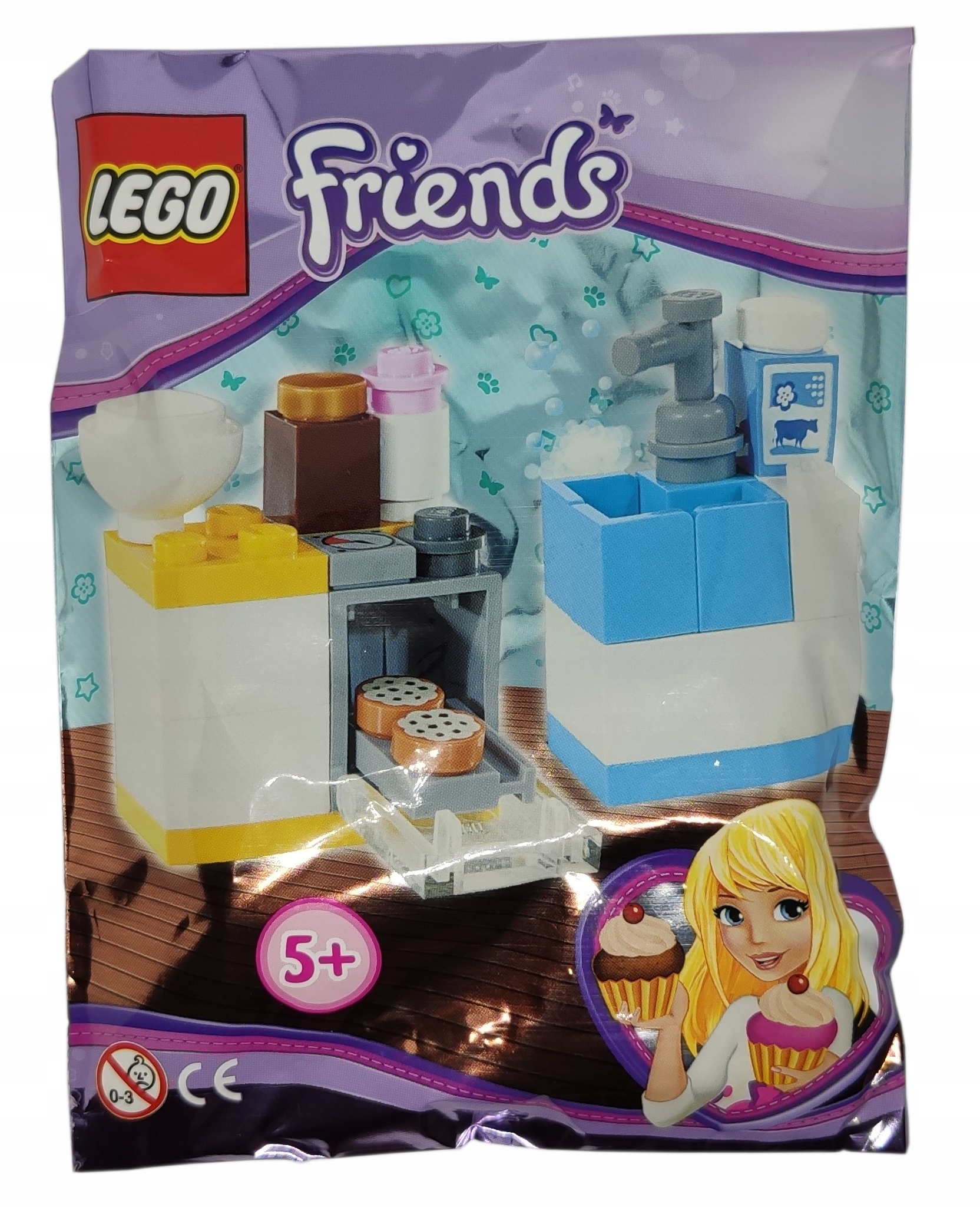 Zestaw Lego Friends Minifigure Polybag Kitchen, Oven for Cookies #561409