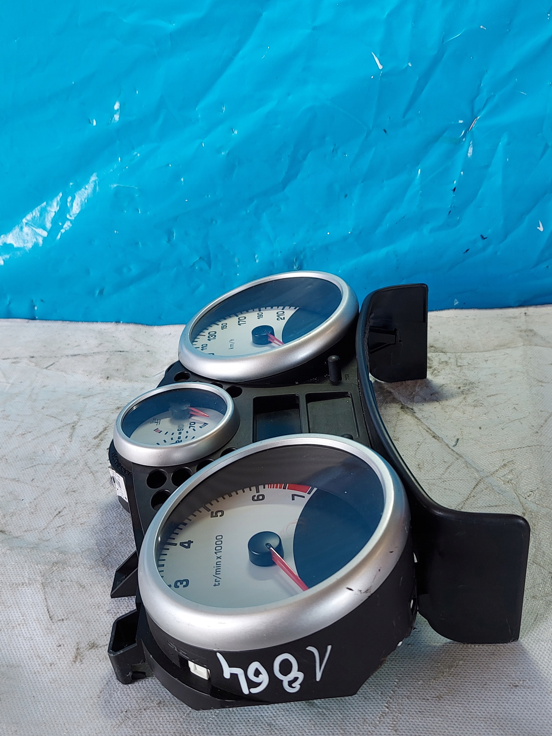 dials clock PEUGEOT 207 1.4 B A2C53065547