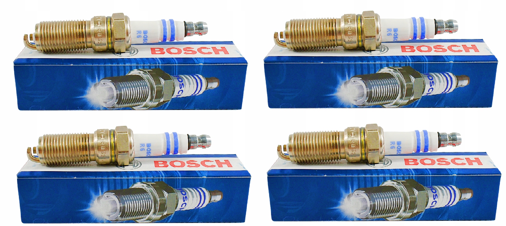 4X BOSCH ŚWIECE ZAPŁONOWE FORD FOCUS I MK1 1.4 1.6
