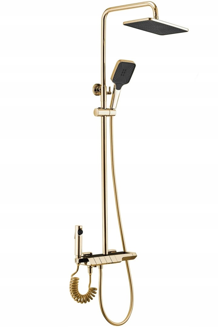 Sprchová Sada Zlatý Termostat