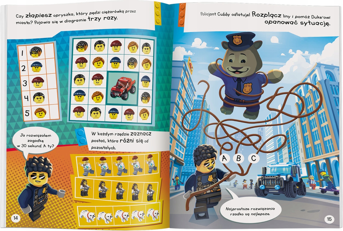 LEGO CITY Misje Duke'a LNC 6020 NOWA książka Gatunek Literatura dziecięca