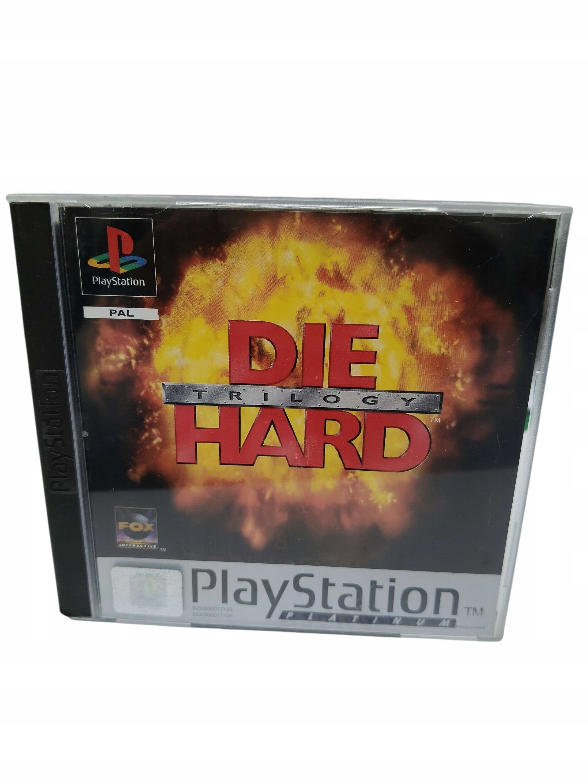 Die Hard Trilogy PlayStation (PSX) pudełkowa