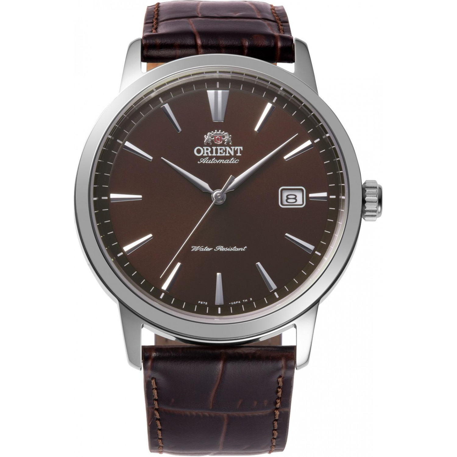 Pánské Hodinky Orient RA-AC0F17Y30B, hnědý řemínek