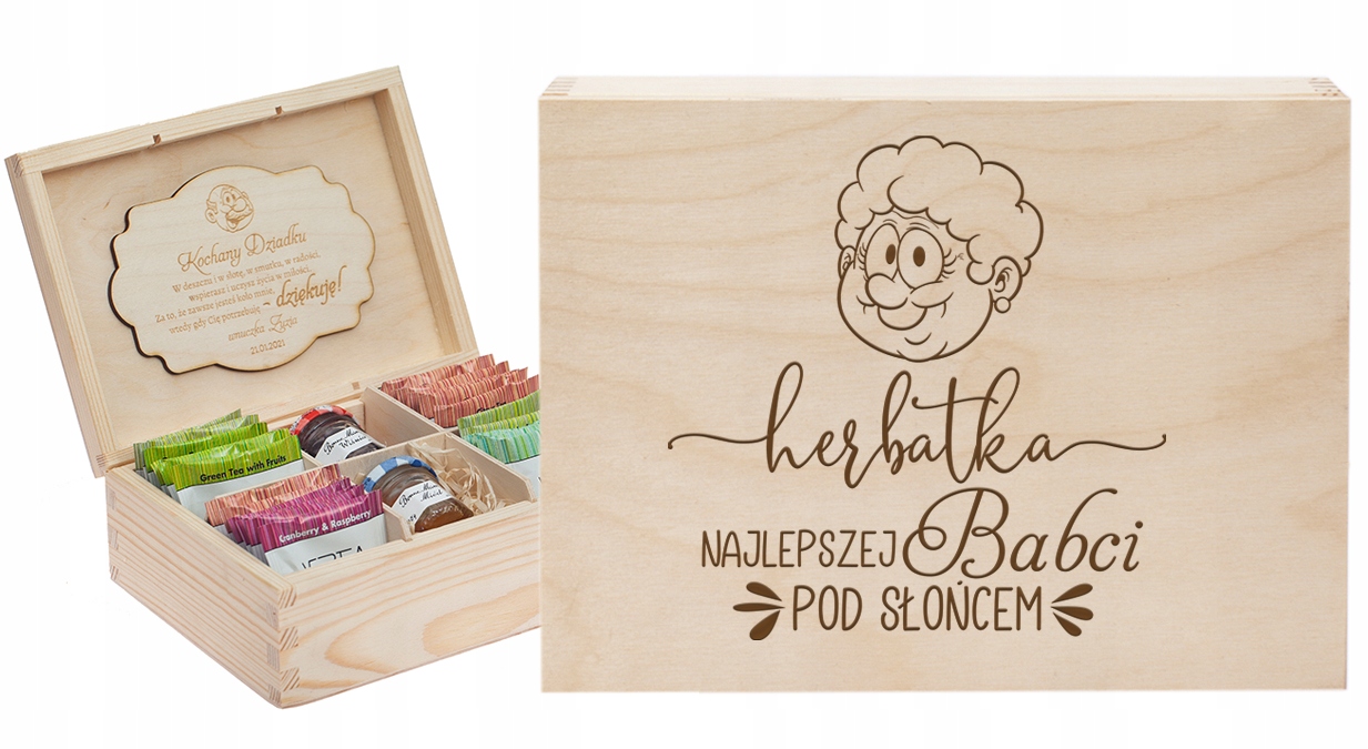 

Herbaciarka Dzień Babci i Dziadka 6 przegród G63