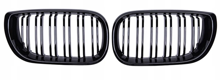 Bmw E46 Sedan Touring Lift 2001-2006 Ledvinový maska chladiče atrapa Černý lesk