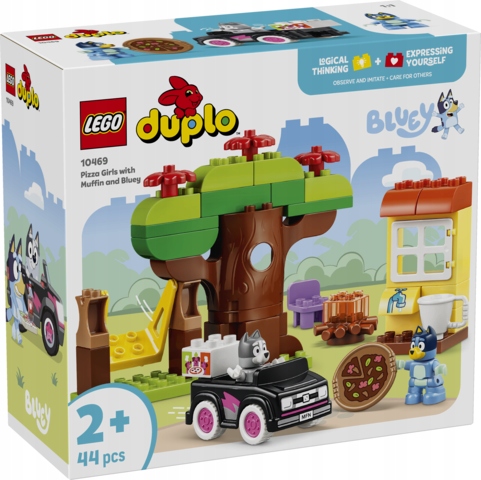 Lego(r)duplo 10469 Pizzerky S Muffinem A Modrou Barvou