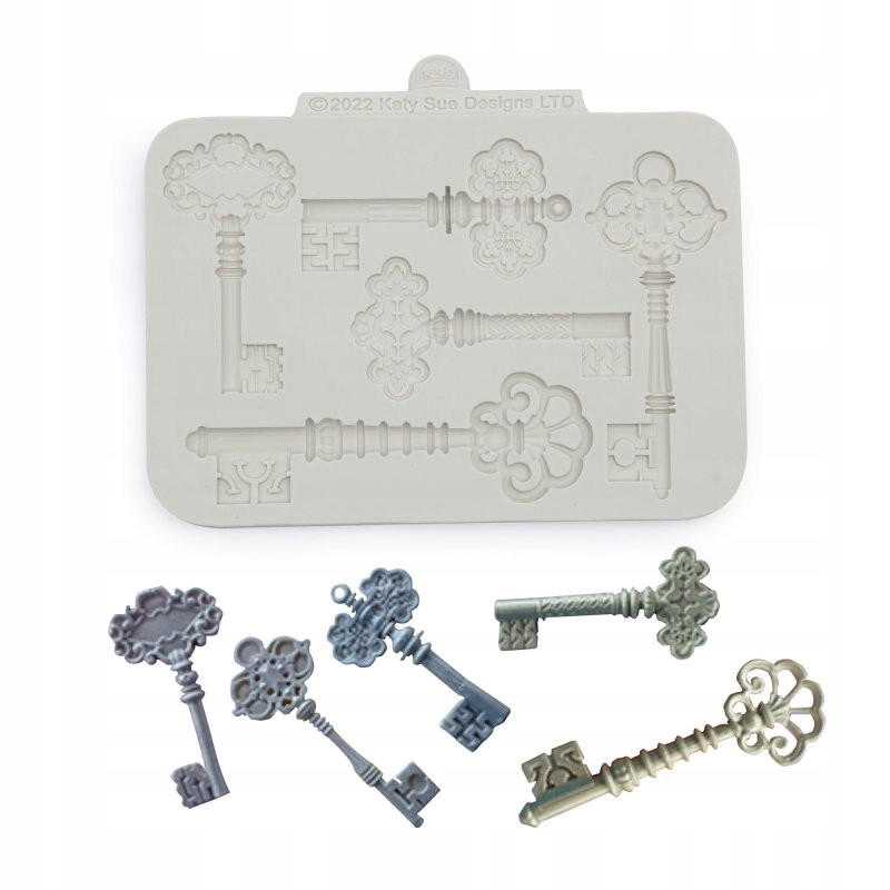 Levně Silikonová forma Katy Sue Ozdobné Klíče