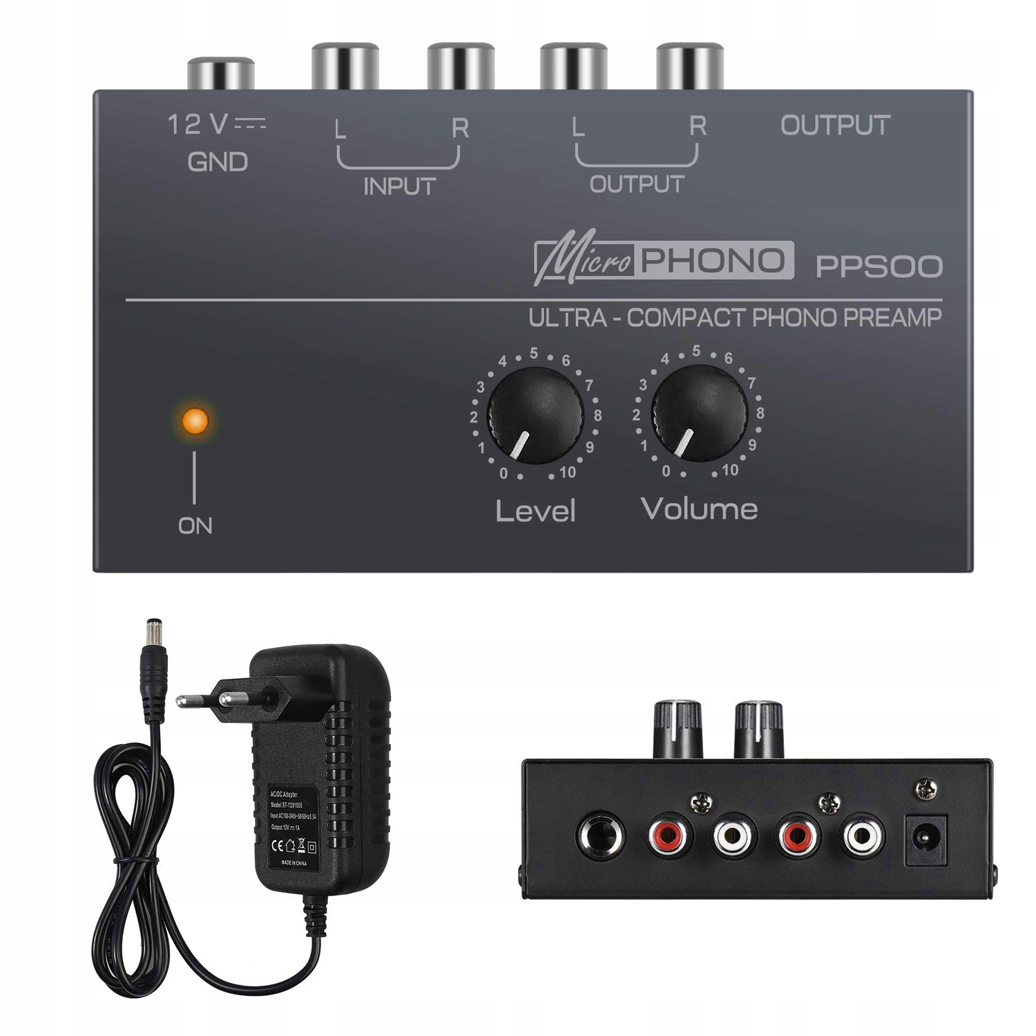 Phono Gramofonový předzesilovač PP500 DC 12V