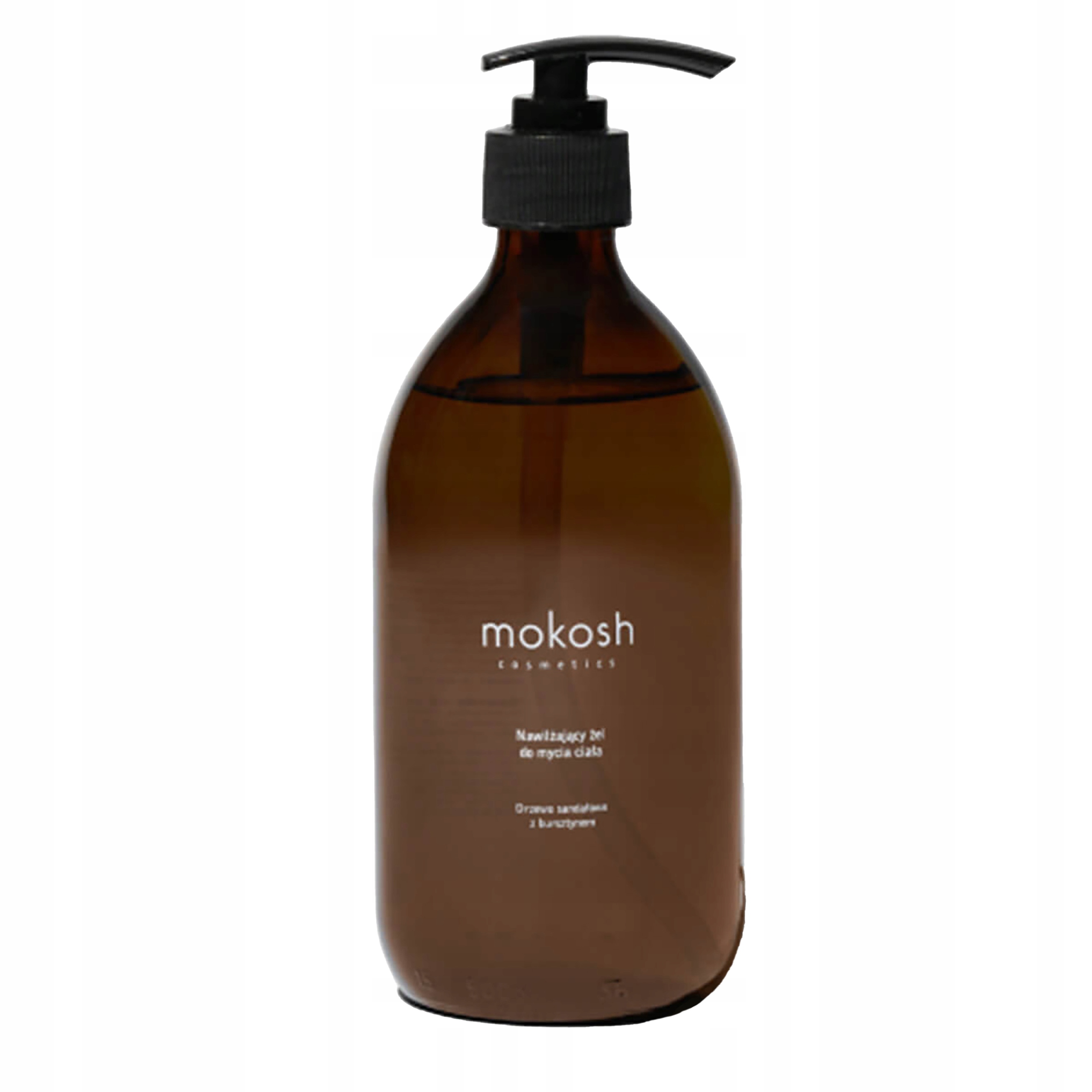 Mokosh hydratační čisticí gel santalové dřevo s ambrou 500 ml
