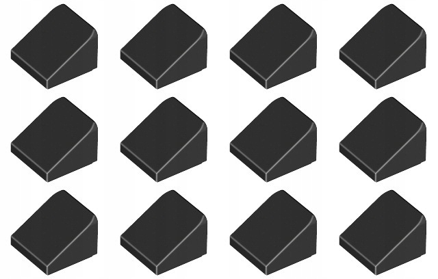 

Lego 54200 Skos 1x1 czarny Nowy (3g) 12 szt