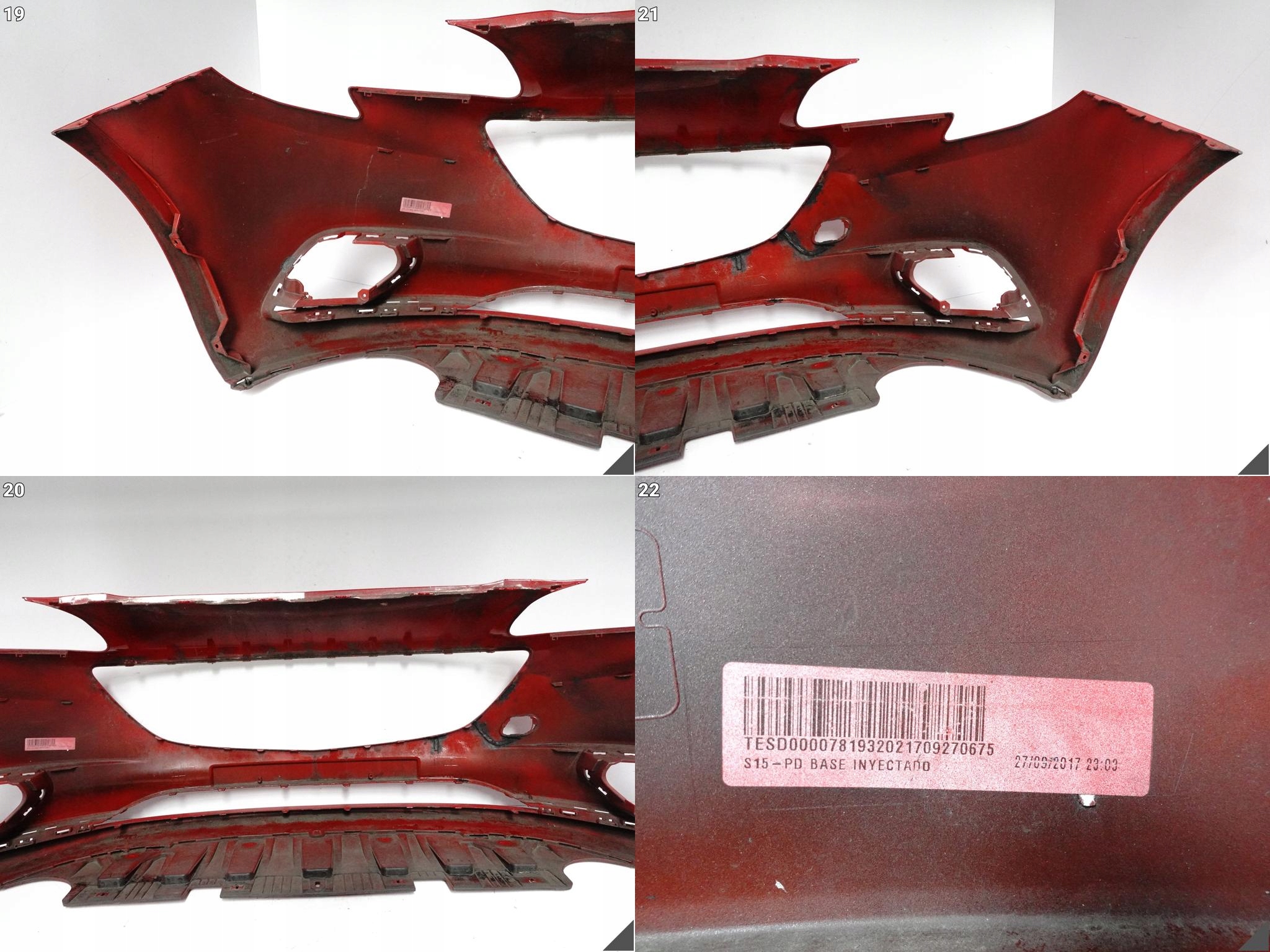 OPEL CORSA E V 14-19 bumper BUMPER front 39003567
