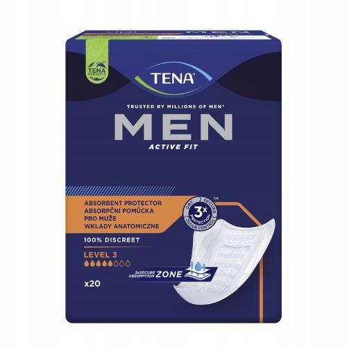 

Tena Men Level 3 Wkłady anatomiczne, 20 szt