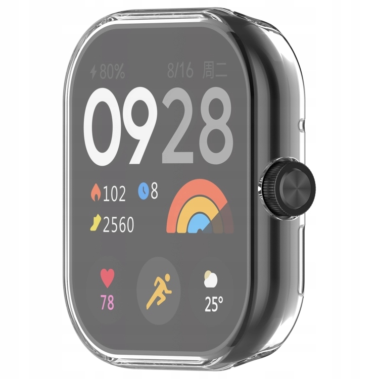 ETUI SILIKONOWE DO XIAOMI REDMI WATCH 4 - KOLORY Pasuje do modelu Xiaomi Redmi Watch 4