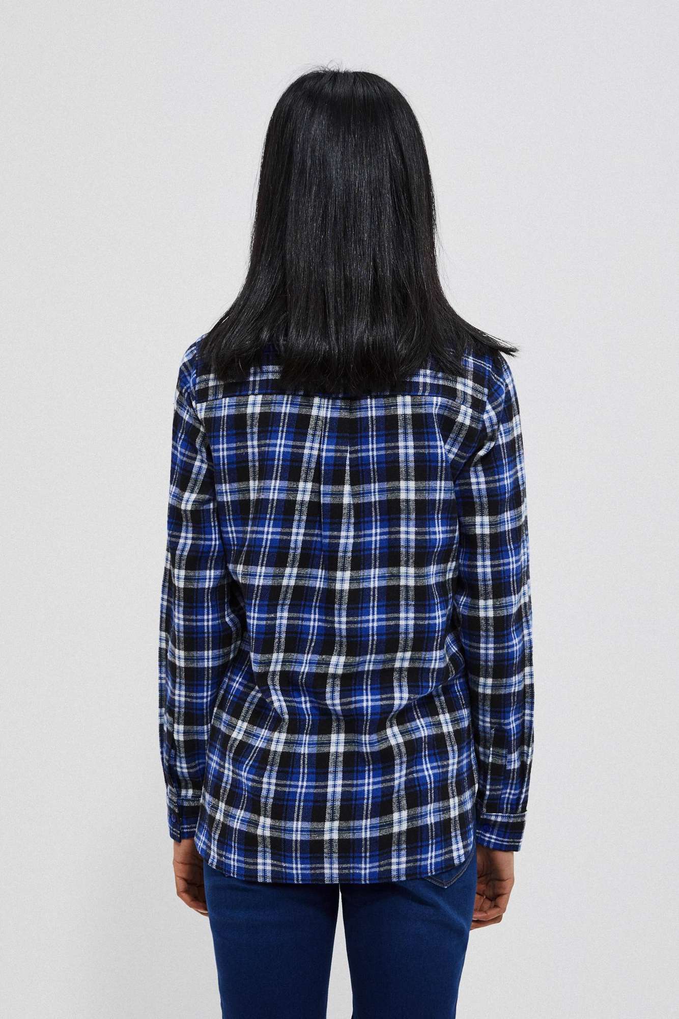 Koszula w kratę XS od MOODO Marka Moodo