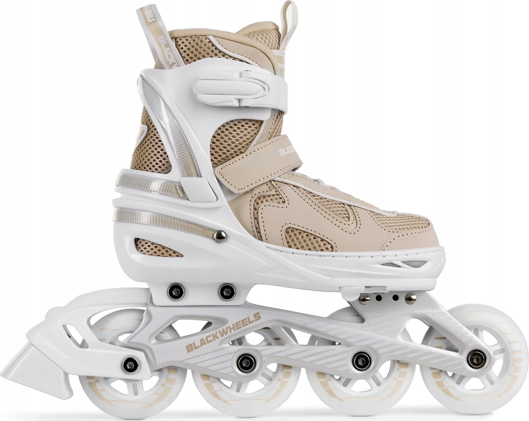 Rolki Damskie Regulowane Łyżworolki dla kobiet i dzieci r 34-37 Blackwheels