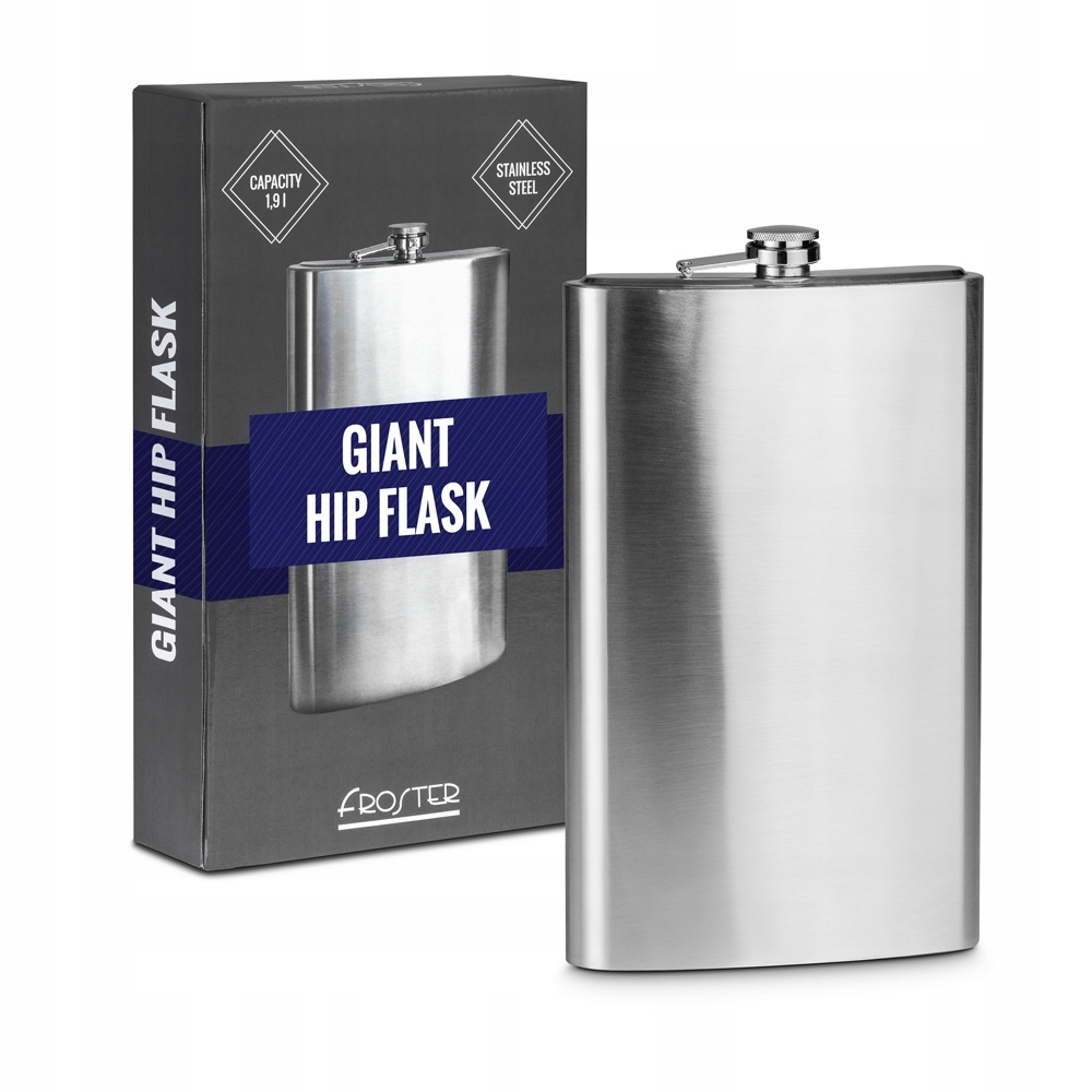 Obří Placatka 1,75 l Vtipný Dárek Gadget Dárek na párty