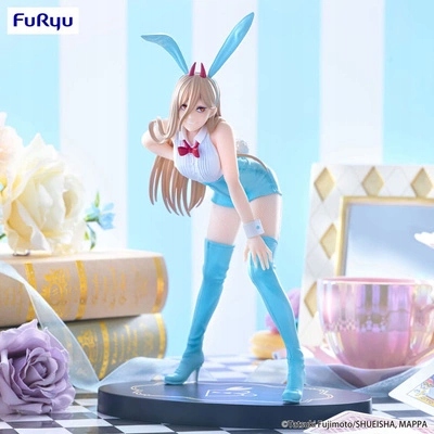 Řetězová pila BiCute Bunnies Power světle modrá barva verze 30 cm