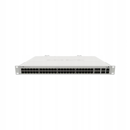MikroTik CRS354-48G-4S+2Q+RM switch 48 portů pro montáž do skříně
