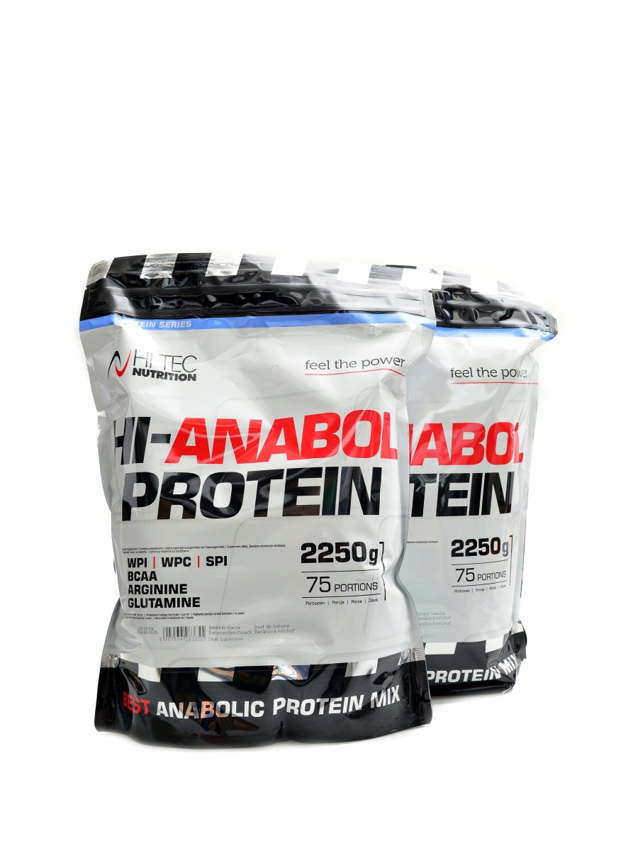 Nutrition Hi Anabol protein 2 x 2250g ořechový mix ekonomy pack