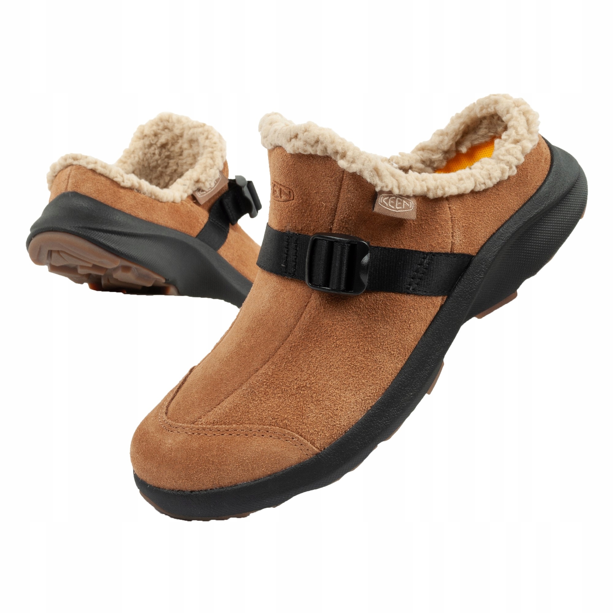 Pantofle Keen laczki Hood Clog [1026803] papuče s kožíškem
