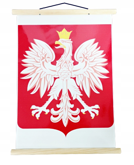 

Godło Polski Plansza Na Ścianę Drewniane Półwałki