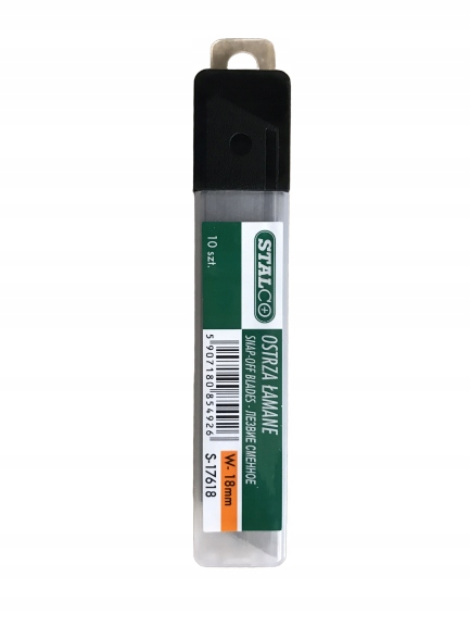 

Stalco Ostrza łamane 18mm S-17618 10szt Do Nożyka