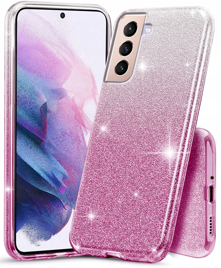 

Etui do Samsung Galaxy S21 Case Brokat Szkło 9H