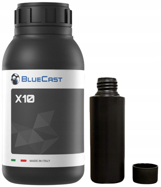Uv pryskyřice BlueCast X10 0,1 kg 0,1 l pro 3D tiskárnu Spolehlivá Přesná