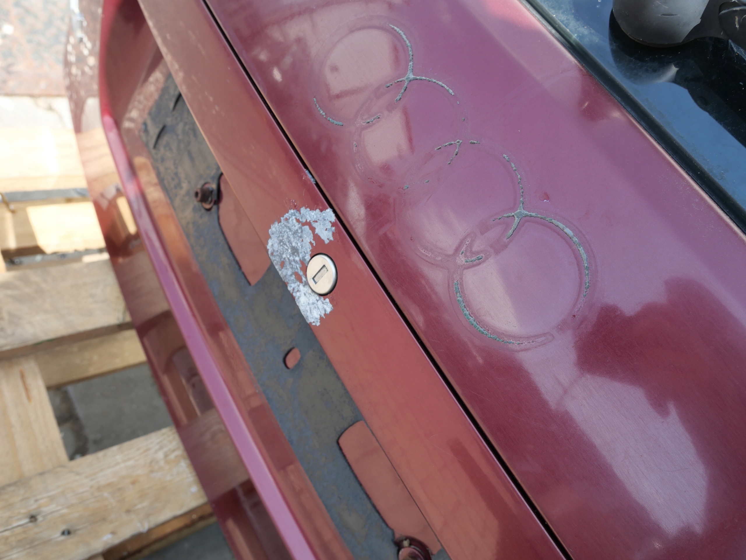 trunk door boot AUDI A4 B5 KOMBI