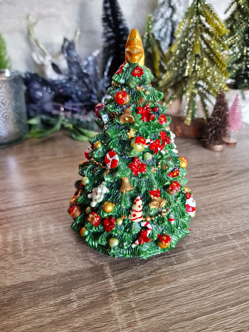 OBRACAJĄCA SIĘ CHOINKA Z POZYTYWKĄ model VI Marka Art-Pol