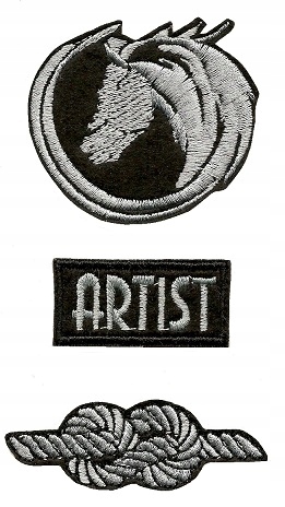 

Artist Koń zestaw kmpl. Naszywki łaty Sm Producent