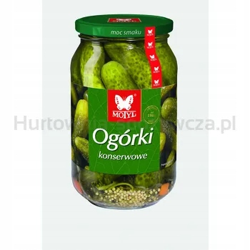 Motyl Konzervované okurky 860 g (900 ml)