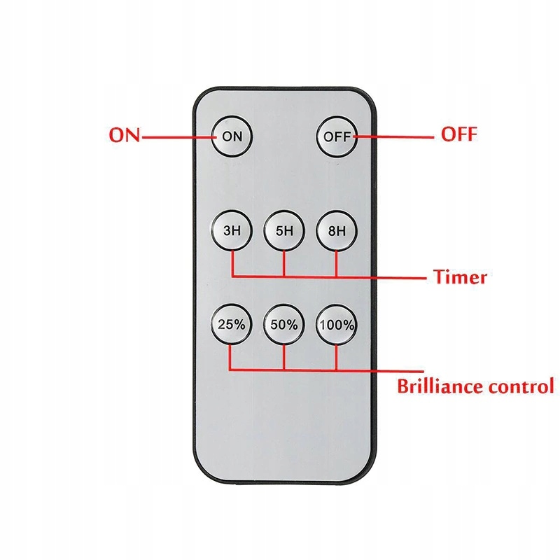ZESTAW 2x ŻYRANDOL WISZĄCA LAMPA SOLARNA LED PILOT Długość 180 mm
