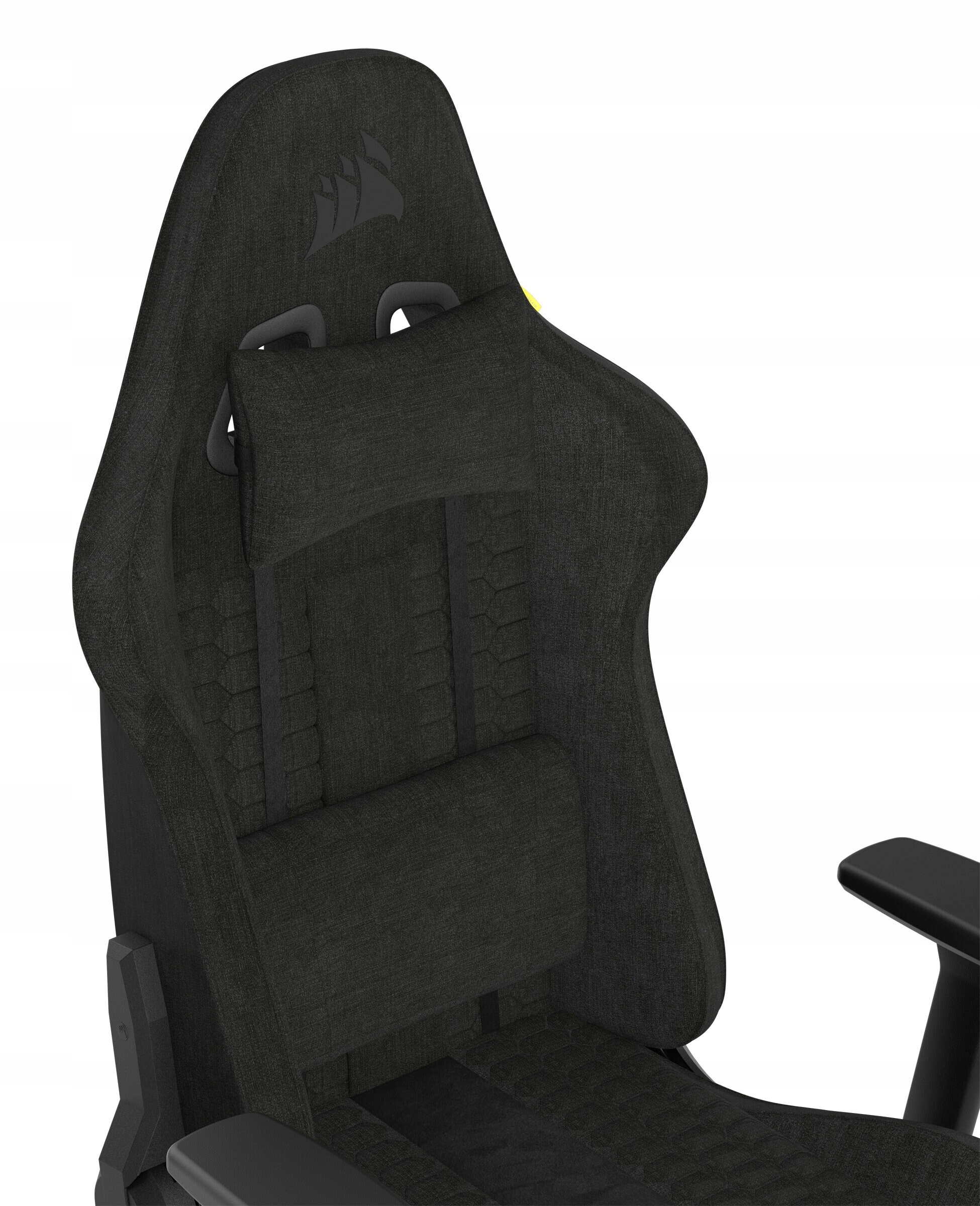 CORSAIR TC100 RELAXED Gaming Chair, Fabric - Black — 7