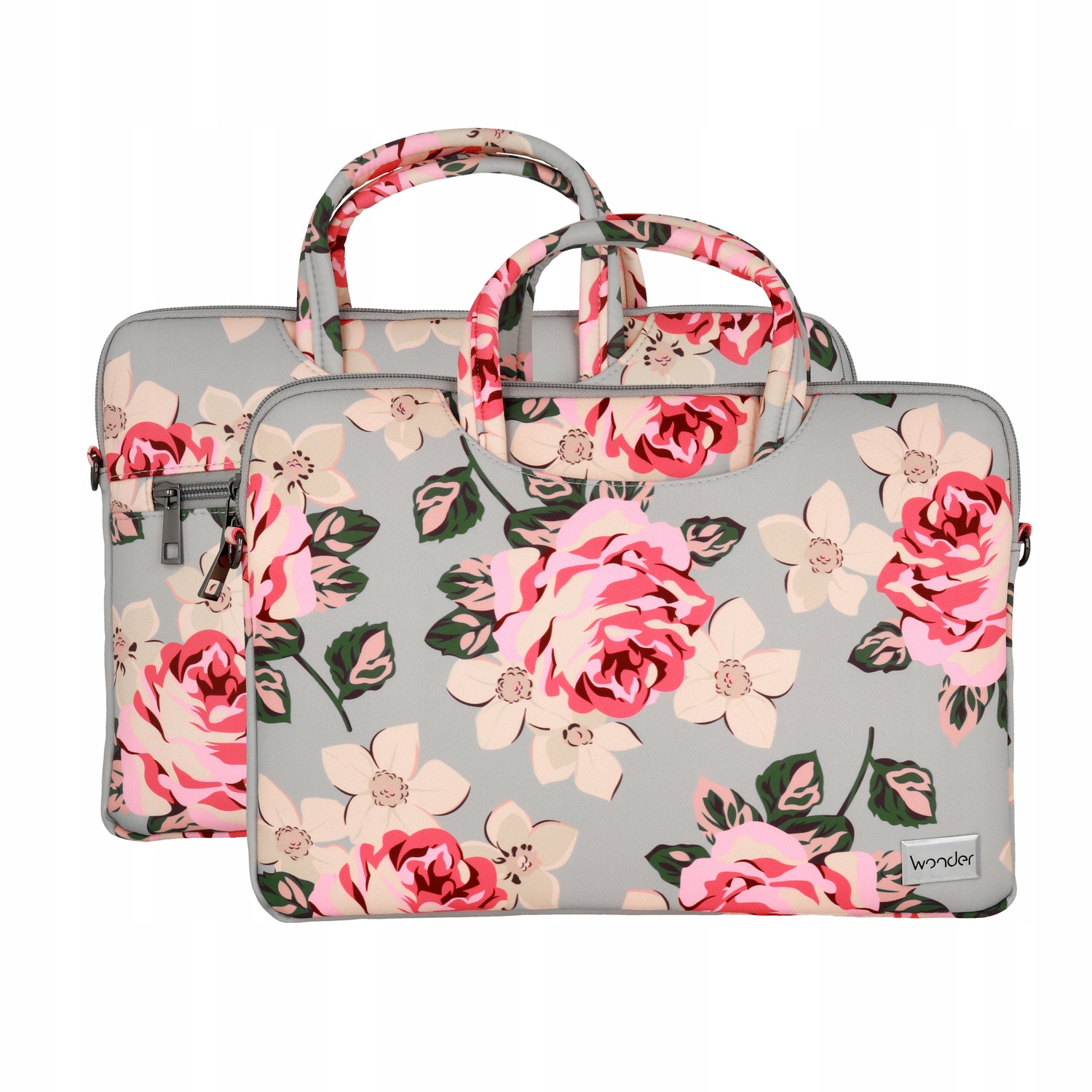 Wonder Briefcase Laptop 15-16 cali róże szare