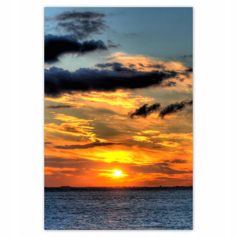 

Plakat 62x93 Zachodzące słońce