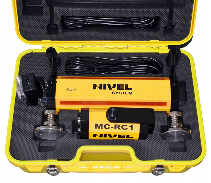NIVELSYSTEM ZESTAW STEROWANIA MASZYN+ NL520D LASER Stopień ochrony IP54